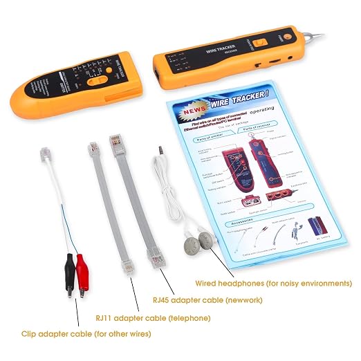 Cable Tracer Ethernet Network Cable Tester RJ45 RJ11 - Image 8