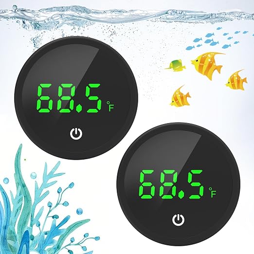 QZQ Fish Tank Thermometer Aquarium Thermometer Wireless Touch Stick Digital - Image 2