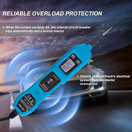 Power Circuit Probe Tester, 6V-24V DC Automotive Car Electric Fuse & Voltage - Image 3