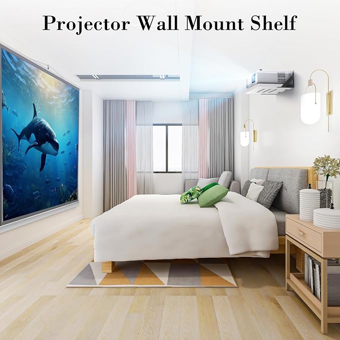 DAWASAPAT Projector Shelf/Modem Shelf/Router Shelf/Cable Box Wall Mount/Router - Image 3