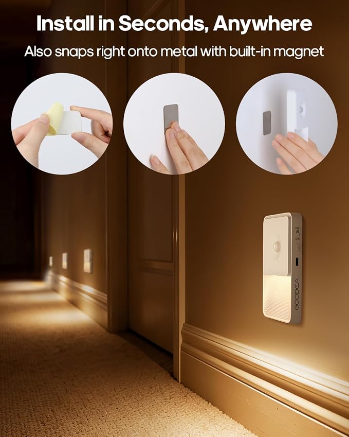 GOODEA Rechargeable Motion Sensor Night Lights - Image 8