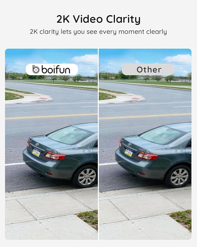BOIFUN Video Doorbell Camera Wireless – No Subscription Required, 2K HD - Image 3