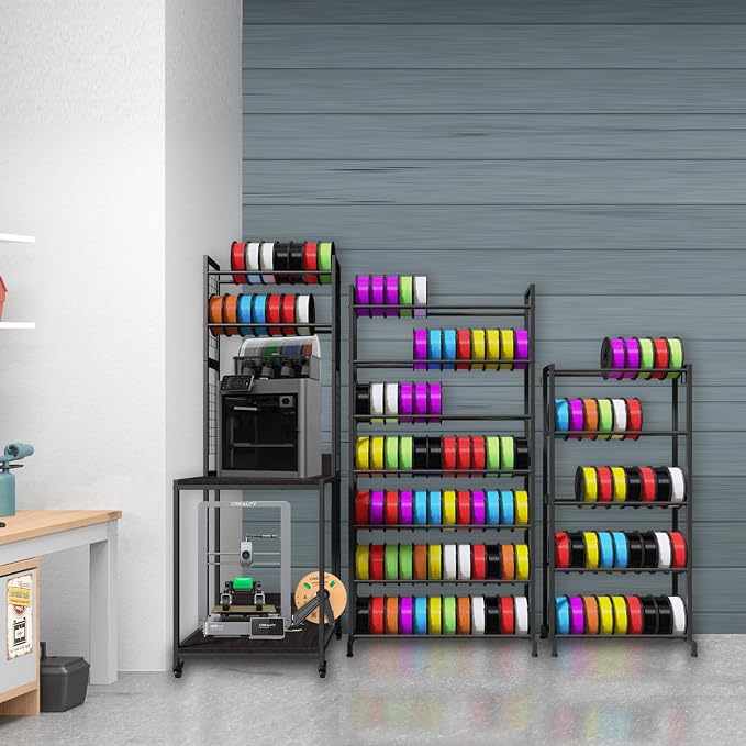 3D Printer Stand with Double Layer 3D Printer Filament Storage Rack, TR22 Heavy - Image 8