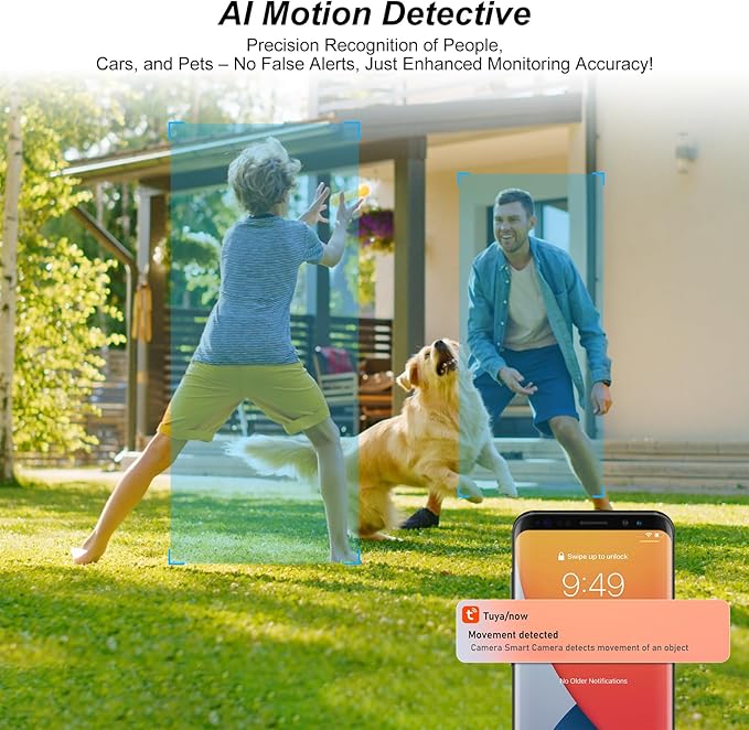 5G WiFi Security Cameras Wireless Outdoor, 5G Security Camera - Image 3