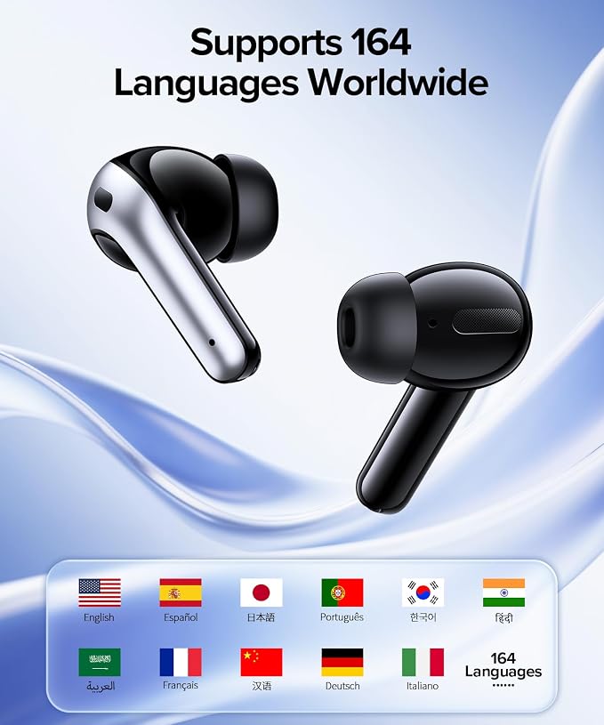 OKEEFE AI Translation Earbuds Real Time 164 Languages Translator Ear Buds - Image 2