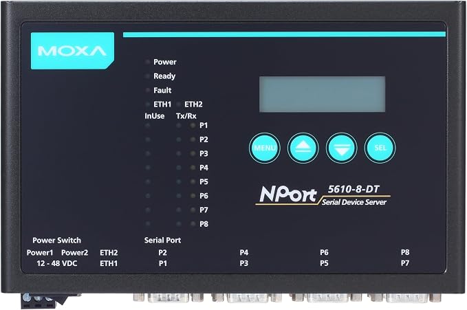 MOXA NPort 5610-8-DT - Image 2