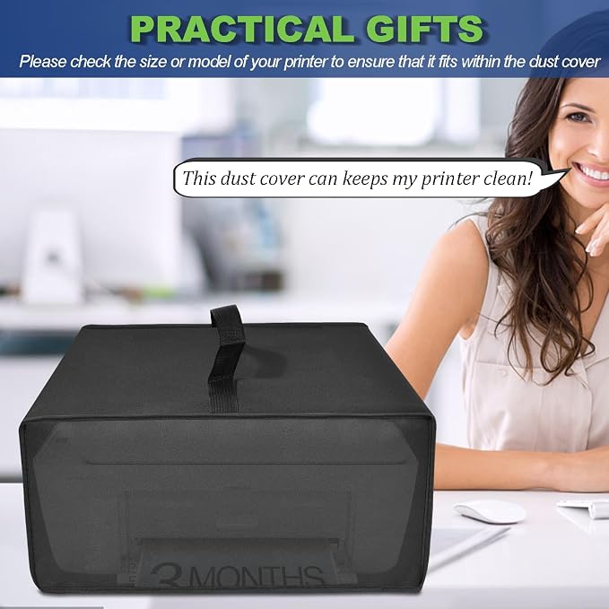 Printer Cover for HP DeskJet 2827e Wireless All-in-One Color Inkjet Printer - Image 8