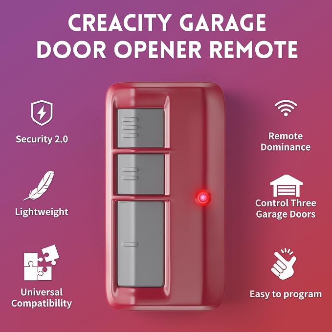 3 for Chamberlain LiftMaster Craftsman Garage Door Opener Remote 893LM 893Max - Image 2