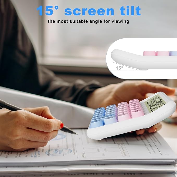 DECKLIT Battery Desk Calculator - Image 5