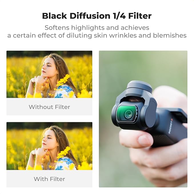 K&F CONCEPT FSD01 Magnetic Wide Angle Lens & Effect & ND & CPL Filter Set - Image 4