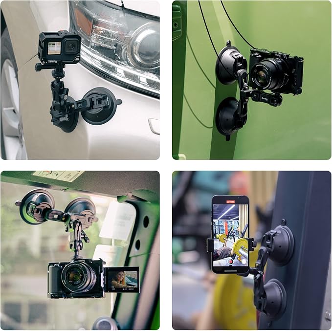 SmallRig Camera Suction Cup Mount, Mount - Image 7