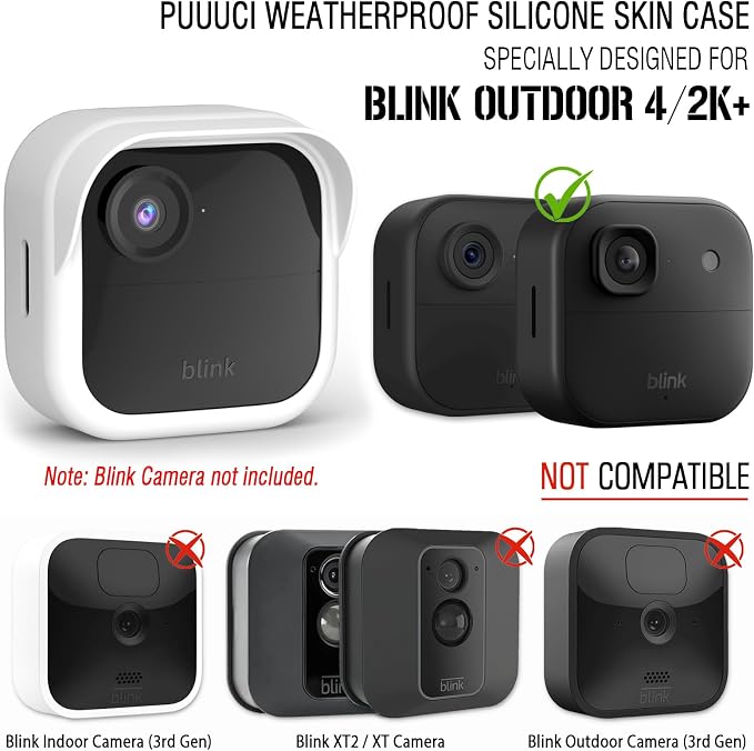 Silicone Skin Case/Cover for Blink Outdoor 4/2K+ - Image 2