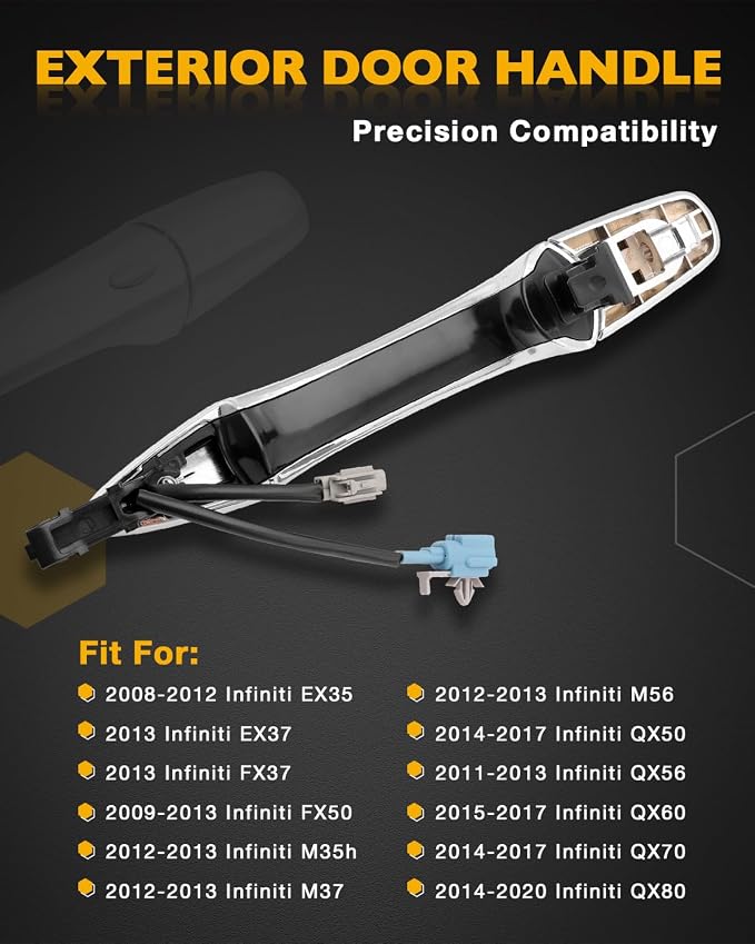 Passenger Door Handle, Compatible - Image 2