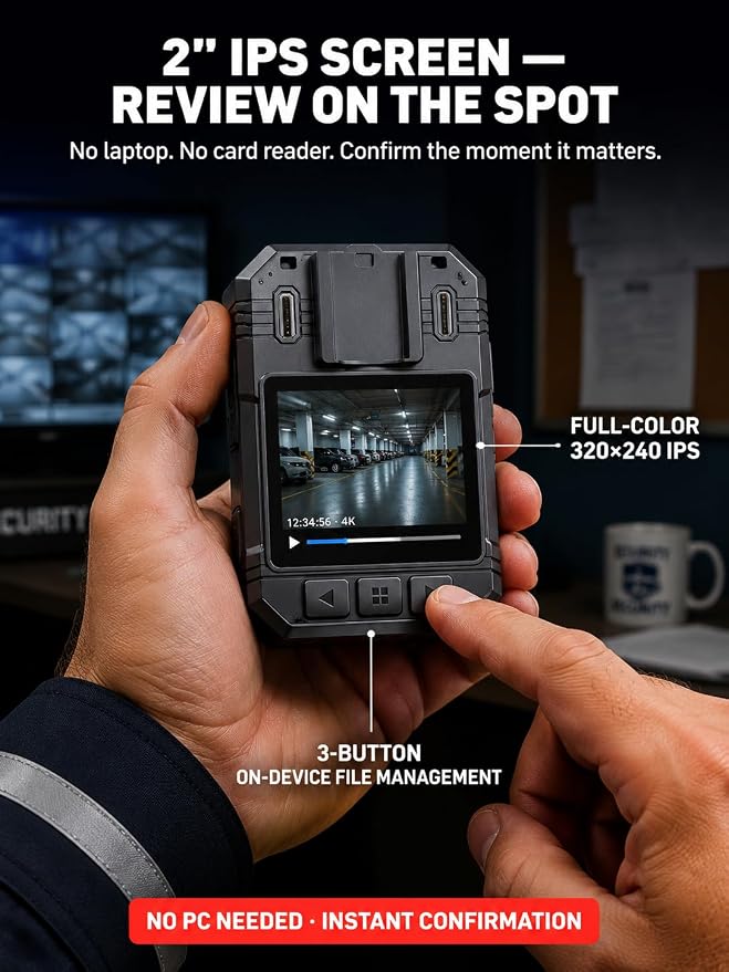SPIKECAM S3 4K Body Camera - Image 8