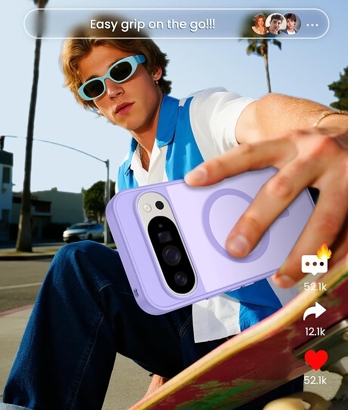 FNTCASE for Google Pixel 10 Pro Case: for Pixel 10 Case Translucent Matte Cases - Image 7