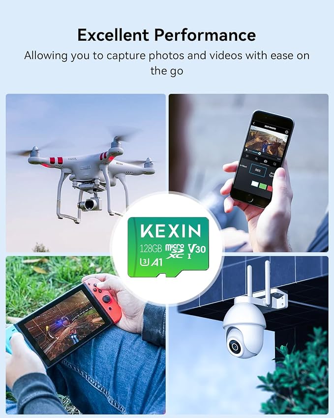 KEXIN 128GB Micro SD Card 3 Pack - Image 6