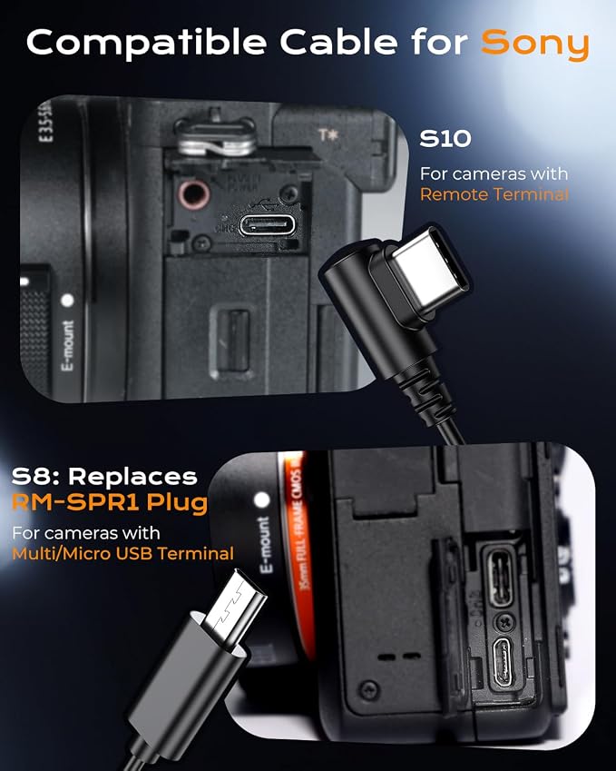 for Sony Camera Rechargeable Remote Shutter Release - Image 5