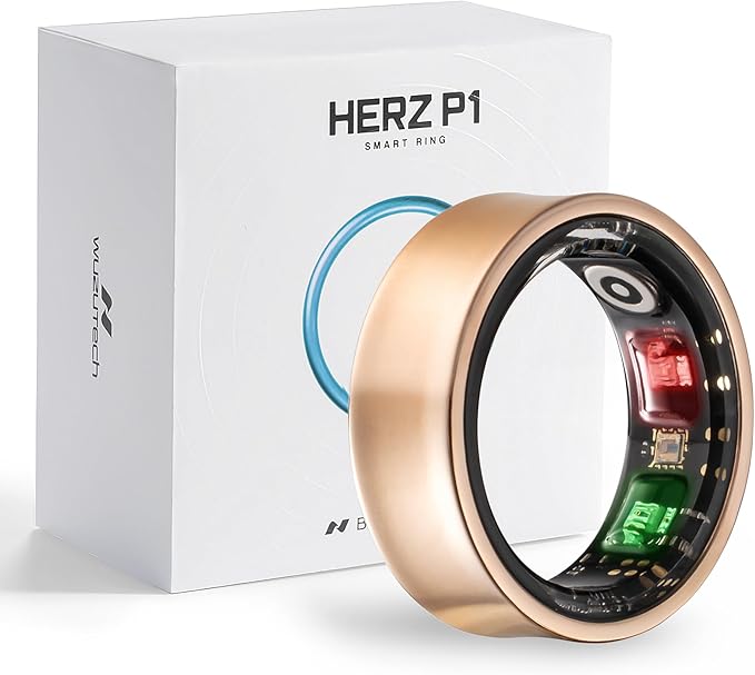Herz P1 Smart Ring for Women & Men by WuzuTech