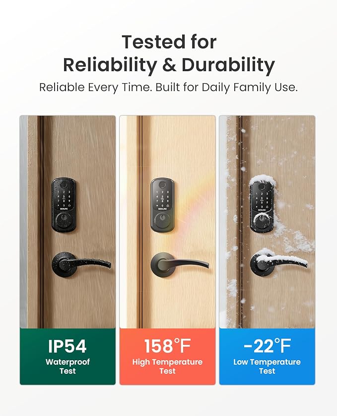 DESLOC B200 Fingerprint Smart Lock - Image 5