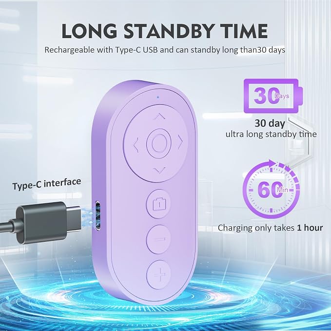 Remote Control for TikTok, Wireless Camera Remote Control - Image 5