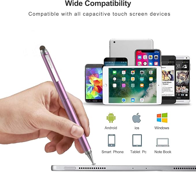 Penyeah 4-in-1 Stylus Pen for Touchscreens, Versatile Capacitive Stylus for - Image 6