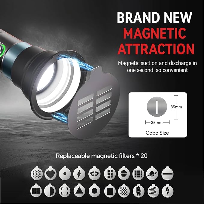 PHOTOOLEX RGB Photography Flashlight, 10W Portable Fill Light, 8400mAh/4 - Image 3