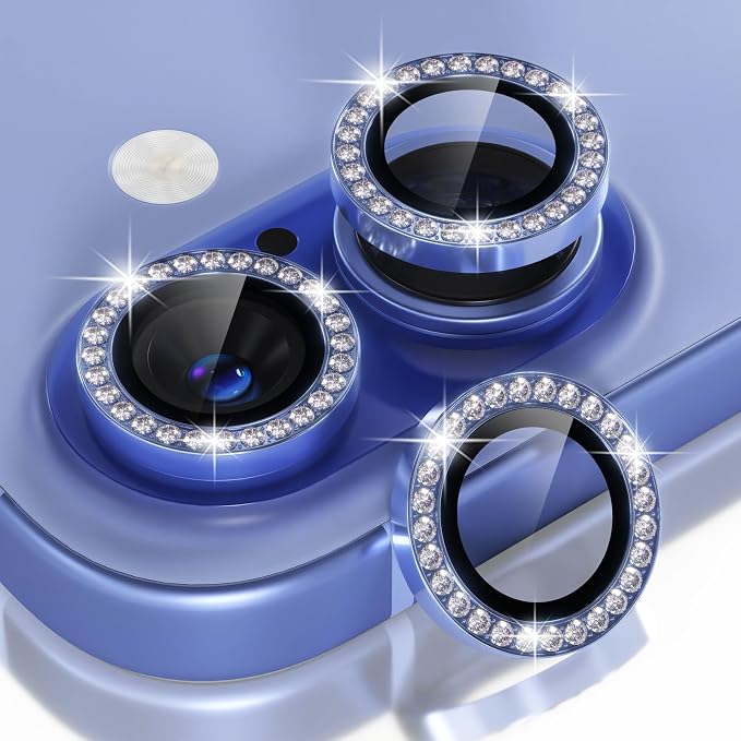 Choiche Compatible for iPhone 16 /iPhone 16 Plus Camera Lens Protector Bling by Choiche