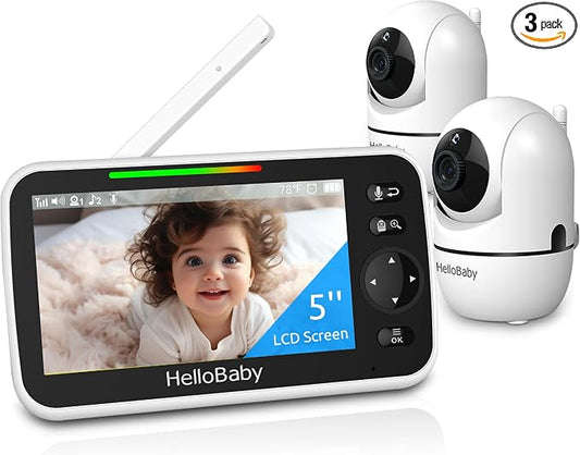 HelloBaby 5’’ Baby Monitor by HelloBaby