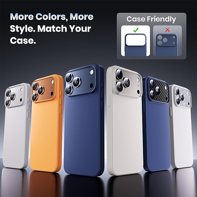 Hoerrye for iPhone 17 Pro Camera Lens Protector - Image 6