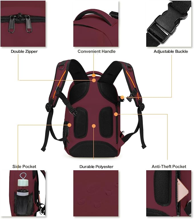 MOSISO Camera Backpack, DSLR/SLR/Mirrorless Photography Backpack Buffer Padded - Image 5