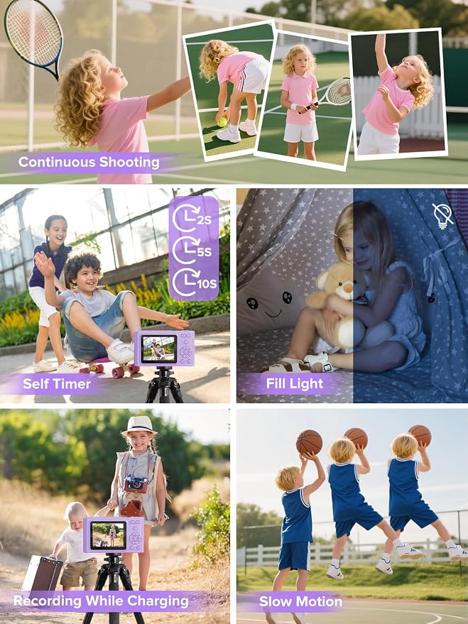 Digital Camera, 44MP Full HD 1080P Point and Shoot Camera - Image 6