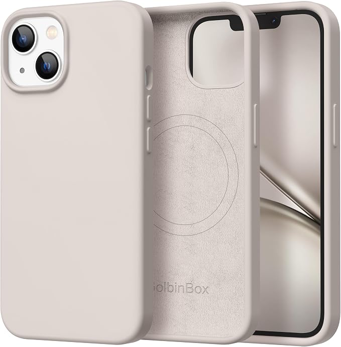 GolbinBox Magnetic for iPhone 13 Case & iPhone 14 Case, Compatible by GolbinBox