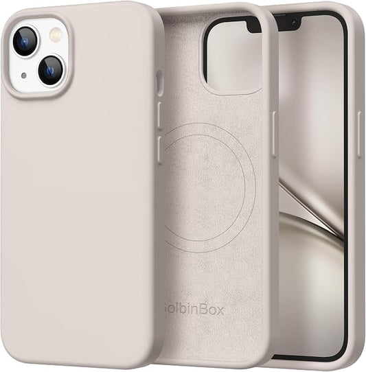 GolbinBox Magnetic for iPhone 13 Case & iPhone 14 Case, Compatible by GolbinBox