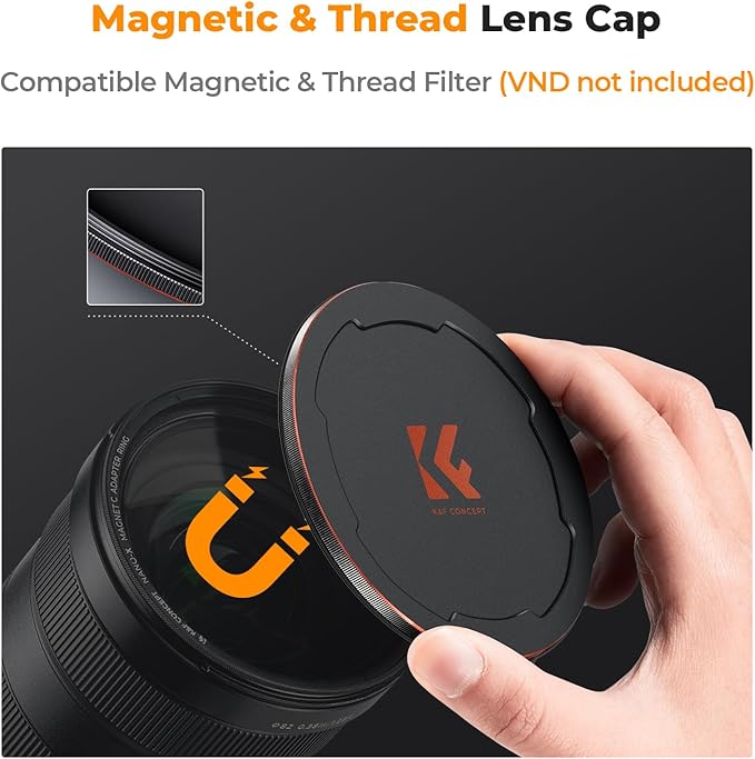 K&F CONCEPT 52mm Magnetic CPL+ND8+ND64+Magnetic Basic Ring+Lens Cap Camera Lens - Image 3