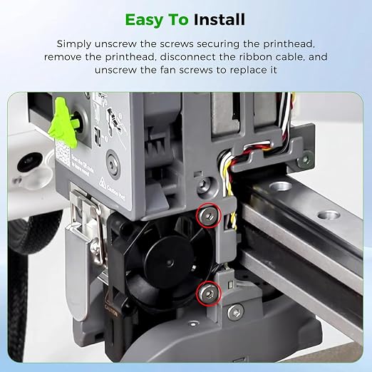 Creality Official SPARKX i7 Hotend Cooling Fan, Original i7 3010 Axial Cooling - Image 6
