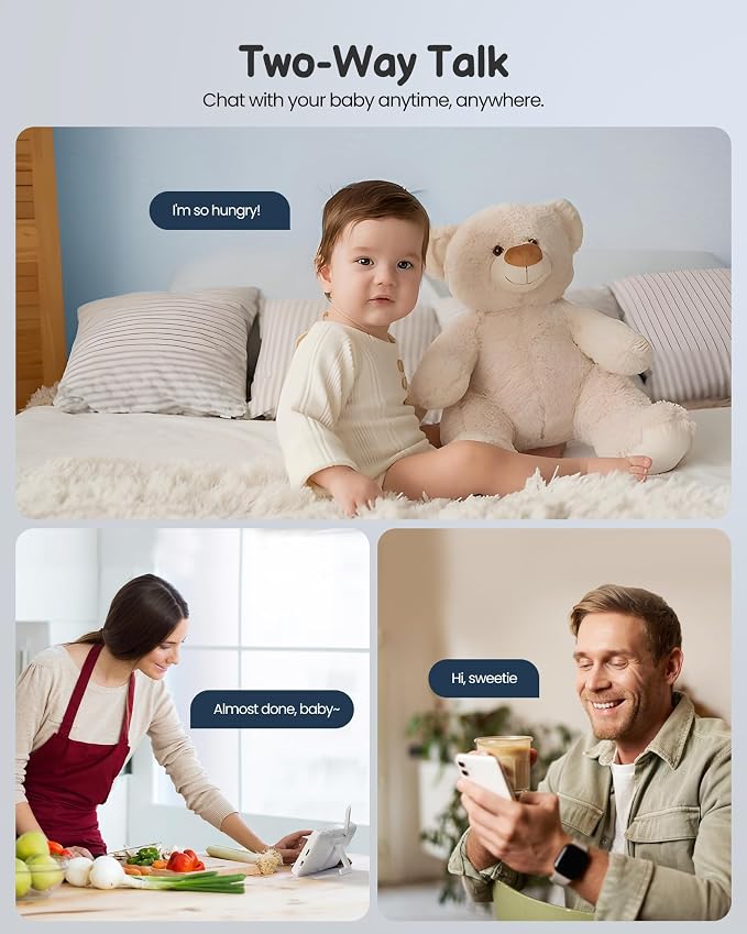 Baby Monitor with Camera and Audio WiFi/No WiFi: Baby Monitor WiFi Smartphone - Image 6