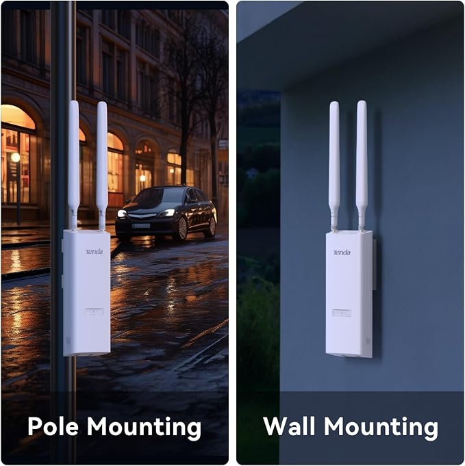 Tenda AC1200 Outdoor WiFi Access Point | Dual-Band Gigabit Wireless AP - Image 6
