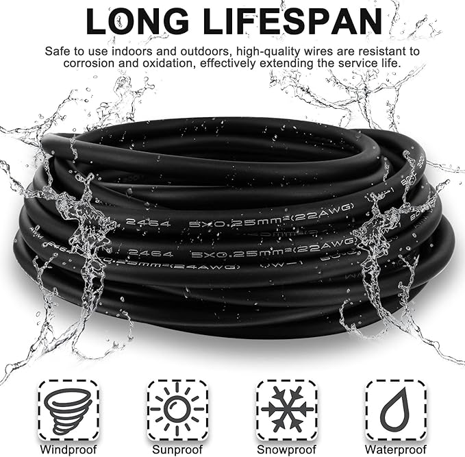 M12 Sensor Connector Aviation Cable - Image 4