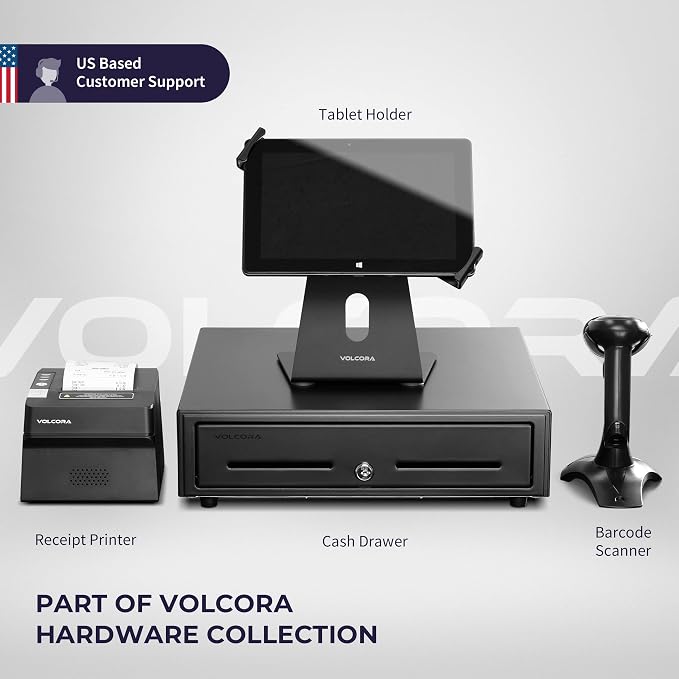 Volcora Thermal Receipt Printer, 80mm USB/Ethernet POS QR Code Printer - Image 7