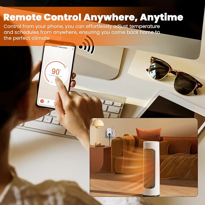 New Generation! Briidea Smart WiFi Temperature Control Outlet Compatible - Image 4