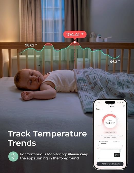 Momcozy Wearable Digital Thermometer - Image 4