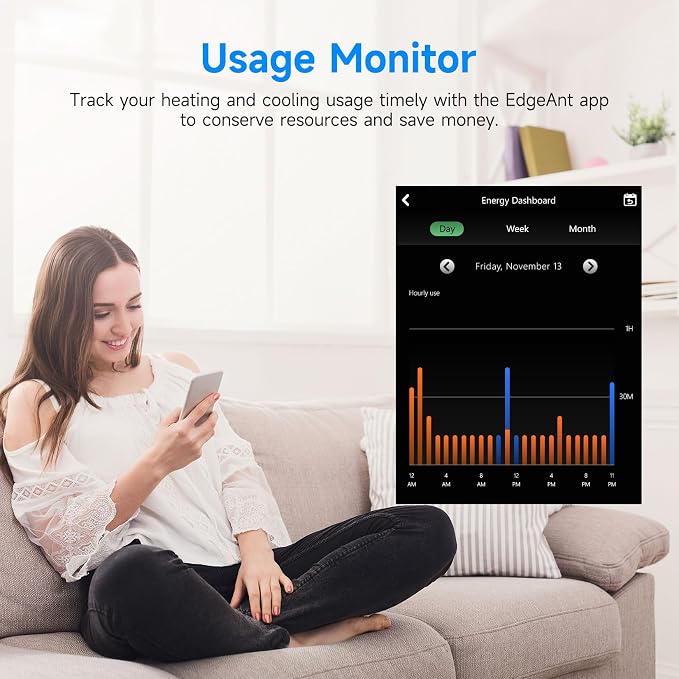 Smart Thermostats for Home, WiFi Thermostats Compatible - Image 6