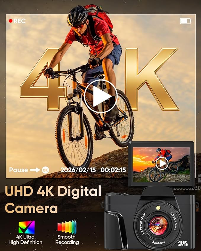 4K Digital Camera for Photography - Image 3