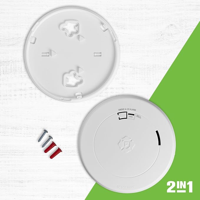 First Alert SMCO210, 10-Year Sealed Battery Combination Smoke & Carbon Monoxide - Image 3