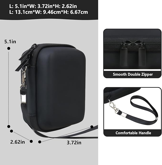 Hard Carrying Case for Canon PowerShot SX740 HS/ELPH 360 HS/ SX730 HS/ SX720 - Image 3