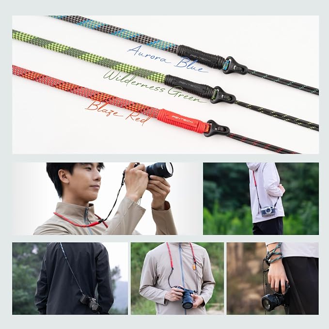PGYTECH Camera Shoulder Strap Slim Outdoor Style, Adjustable 32.2-53.5in Quick - Image 9