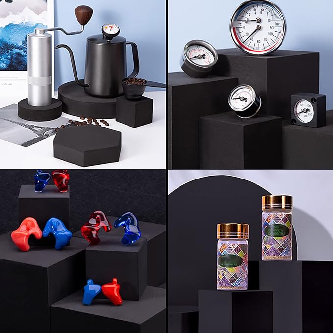 8PCS Geometric Cube Photo Props Set, Hard Foam Photography Background Props - Image 3