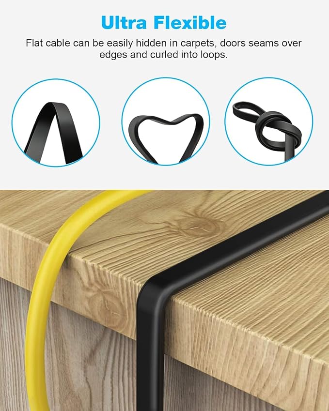 DDMALL CAT 8 Ethernet Cable 100 ft, High Speed 40Gbps 2000MHz Network Internet - Image 5