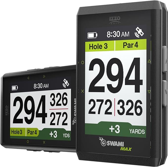 Izzo Golf Swami Max Handheld GPS Unit by IZZOGolf