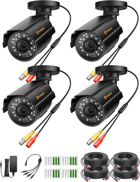 Anlapus 4-Pack 1080P Security Cameras by Anlapus